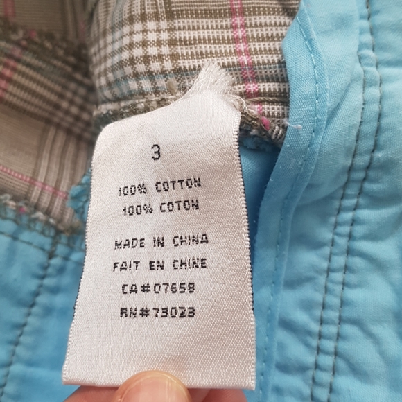 Bongo Y2K glen plaid shorts with rolled cuffs - Picture 7 of 11